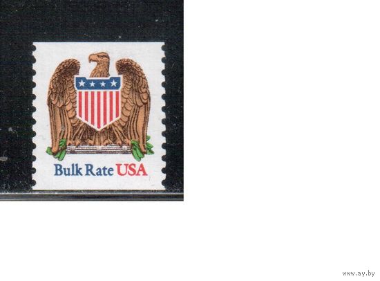 США-1991, (Мих.2201), * (без клея) , Стандарт, Герб (одиночка),