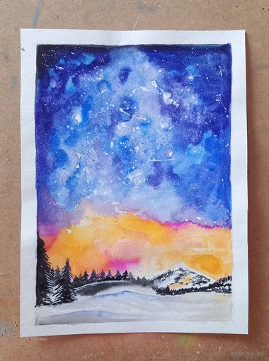 Картины акварелью