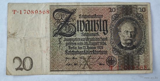 1929 год Германия 20