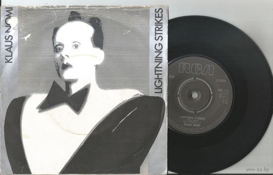 Klaus Nomi - Lightning Strikes (ENGLAND 1982 винил сингл)