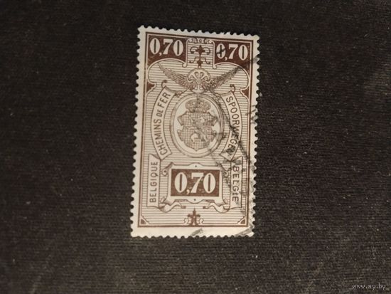Бельгия  1923  ж/д марка