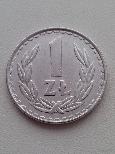 1 злотый 1985 г. Польша.