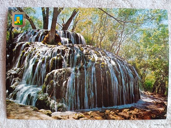 Испания, Сарагоса. Каменный монастырь, "Ясеневый" водопад