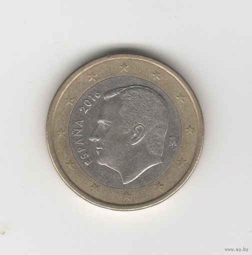 1 евро Испания 2016 Лот 8767