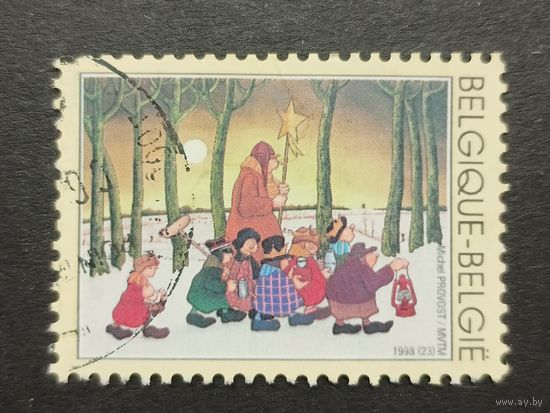 Бельгия 1998. Рождественская марка. Полная серия