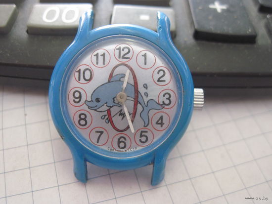 Часы Луч детские механические рабочие.