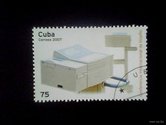 Марки.Куба 2007.