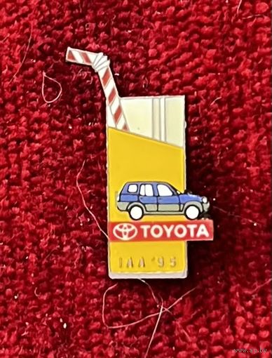 Значек выставочный TOYOTA