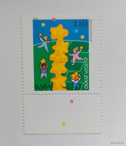 Германия 2000. EUROPA. Европа. Дети. Звезды