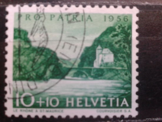Швейцария, 1956, пейзаж