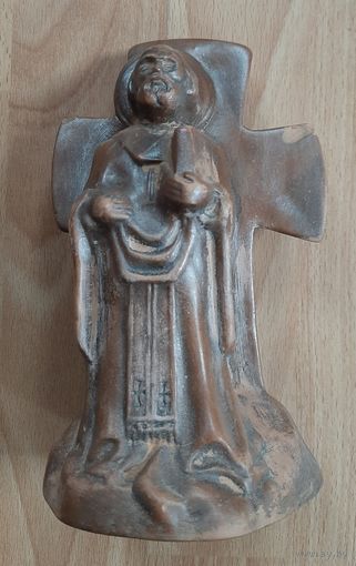 Фигурка Кирилл Туровский, терракота,  сувенир.
