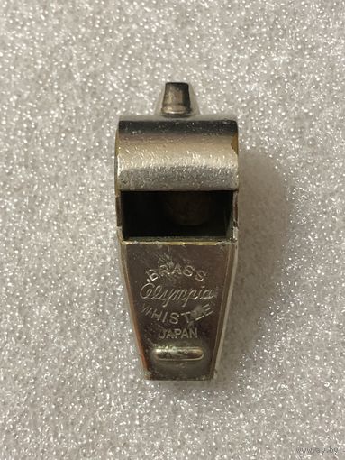 Свисток. Старый. Япония. Латунь, никель.