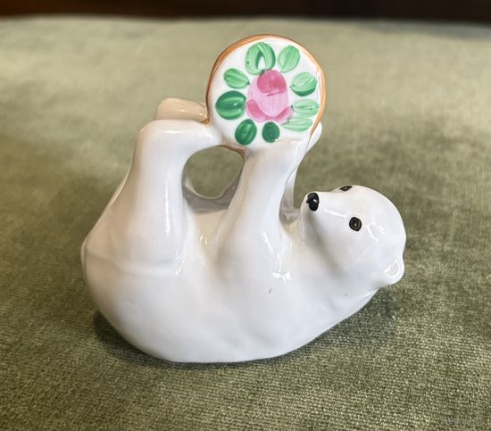 Статуэтка Цирковой медведь . Дулёво