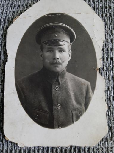 Старая фотокарточка. Пожарная служба. Российская империя.