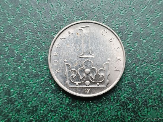 1 крона Чехия.