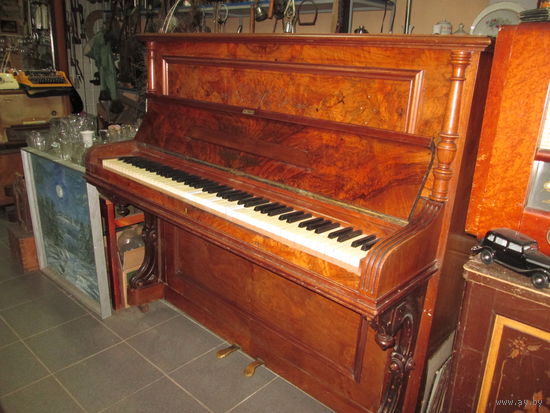 Антикварное пианино фортепиано ROSENKRANZ Германия кон.19 века.Состояние!С рубля.