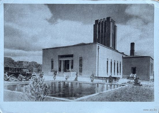 Открытка Москва Крематорий на территории бывшего Донского монастыря из серии СССР на стройке 1931 г т.50000