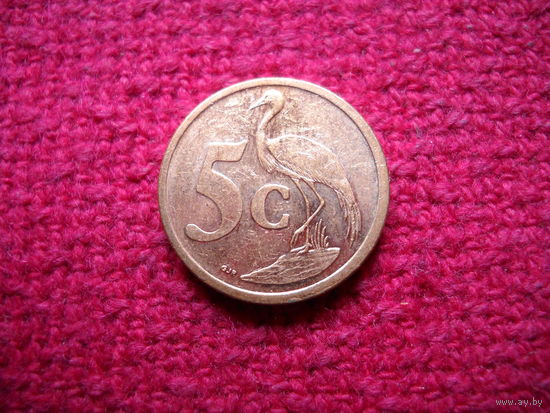 ЮАР. Южная Африка 5 центов 2009 г.
