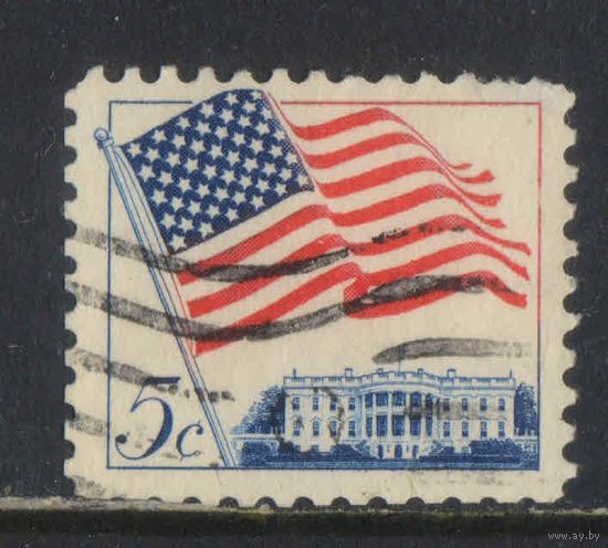 США 1963 Флаг Белый Дом Стандарт #838