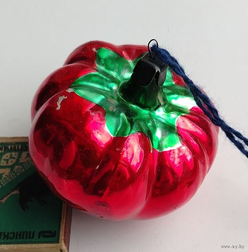 Ёлочная игрушка. Помидор. Р-47.
