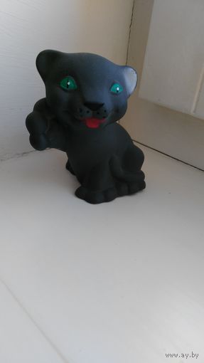 Игрушка ссср, черная пантера