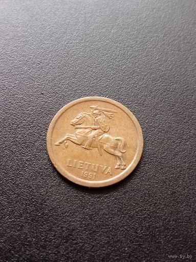 Литва 10 центов 1991 г.