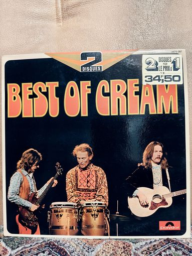 Cream  – Best Of Cream, 2LP, 1973, France