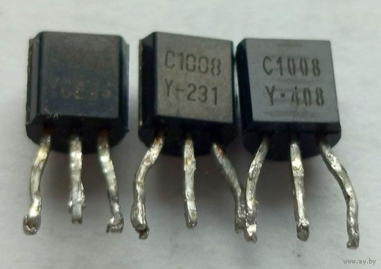 Транзистор С1008 C1008Y (KSC1008 KTC1008) 60V 1A 150MHz за 1 ШТ