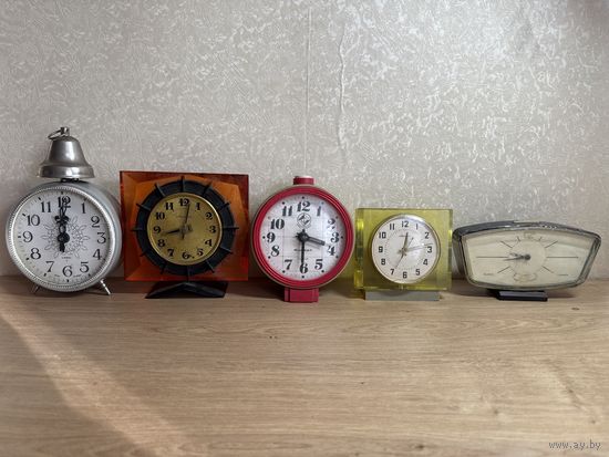 Будильники СССР
