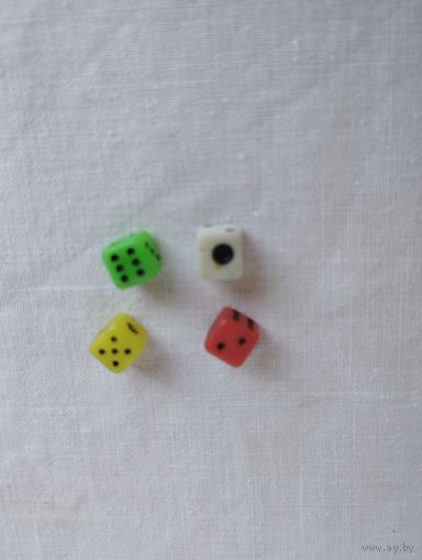 Кубики игральные 0.5 см, СССР