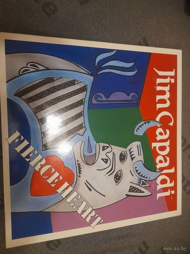 JIM CAPALDI (TRAFFIC)  "FIERCE HEART" 1983 LP GERMANY WEA 25-0057-1 - NM/NM