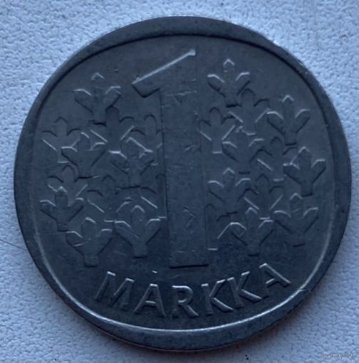 Финляндия 1 марка 1975 г.