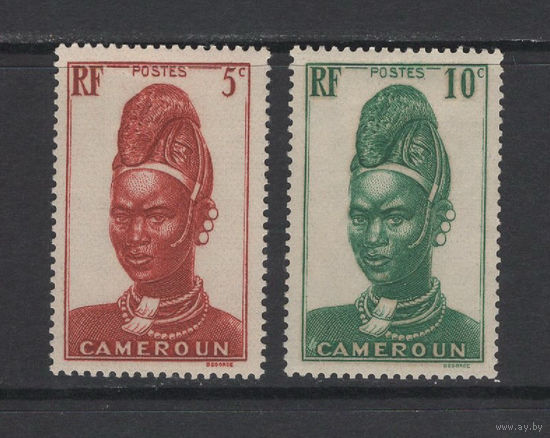 Французский Камерун 1939* Этнография Африканская девушка из Ламидо