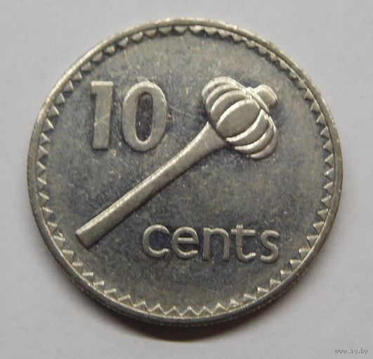 Фиджи 10 центов 1992 г