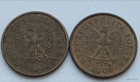 Польша. 2 гроша 2006 года.