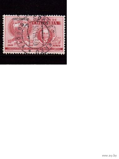 Колумбия-1957(Мих.812) ,  гаш. , Кадетский корпус, Герб