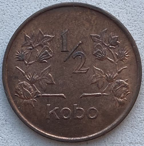 Нигерия 1/2 кобо 1973 г.