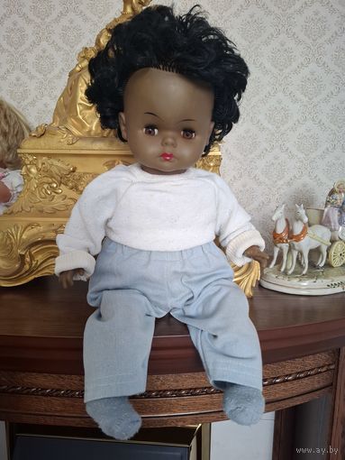 Кукла MMM, Клеймо. 70-е годы, Германия. Моргает!