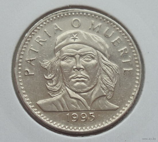 Куба 3 песо 1993 год состояние холдер Эрнесто Че Гевара