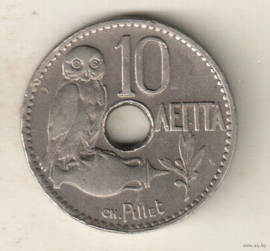 Греция 10 лепта 1912