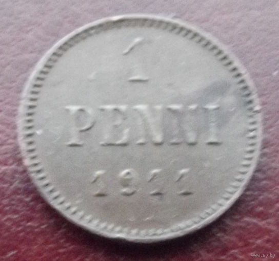 Финляндия в составе РИ. 1 пенни 1911