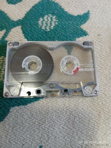 Аудиокассета TDK MA -XG 60 top metal