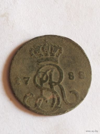 1 грош  САП 1788 (3п13)