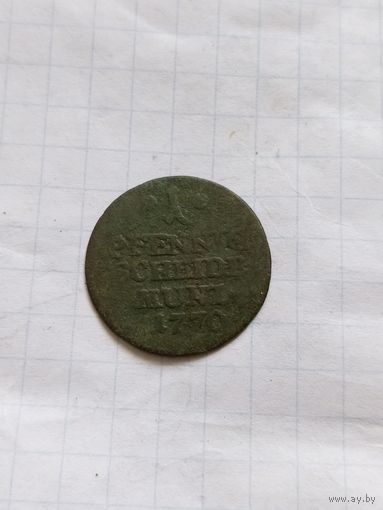 Пфенинг 1770 года