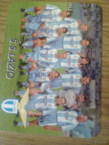 ЛАЦИО ИТАЛИЯ--календарик-2002