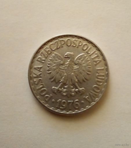 Польша 1 злотый 1976 г