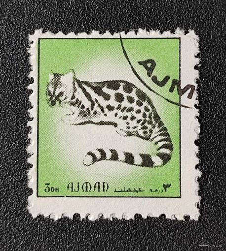 Марка Аджман Крошки 1972г. 1.36