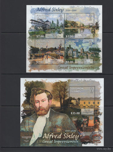 Соломоновы Острова 2013** Искусство Живопись Картины Французский живописец-пейзажист Альфред Сислей