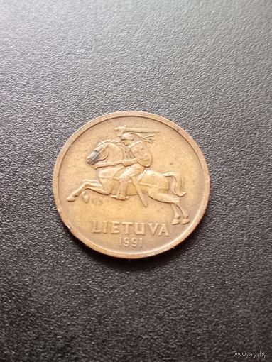 Литва 20 центов 1991 г.