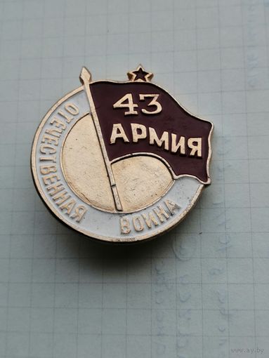Ветеран  43  армии